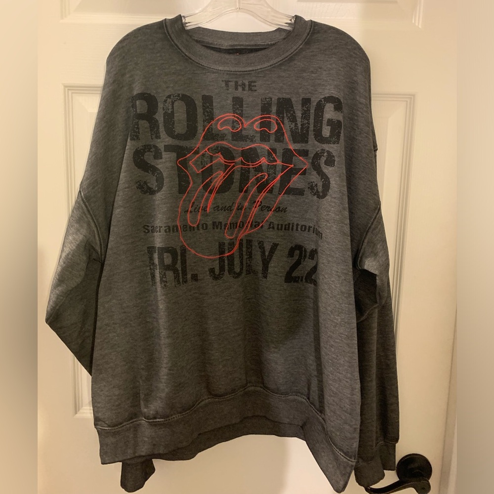 XL Rolling Stones oversized Sweatshirt